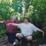 August 2003 - Boni and Dirk on a trip to Heronwood, WA.