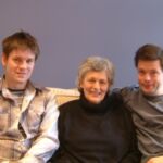 Boni on a visit to Toronto (with Dirk and Chad) - 2005